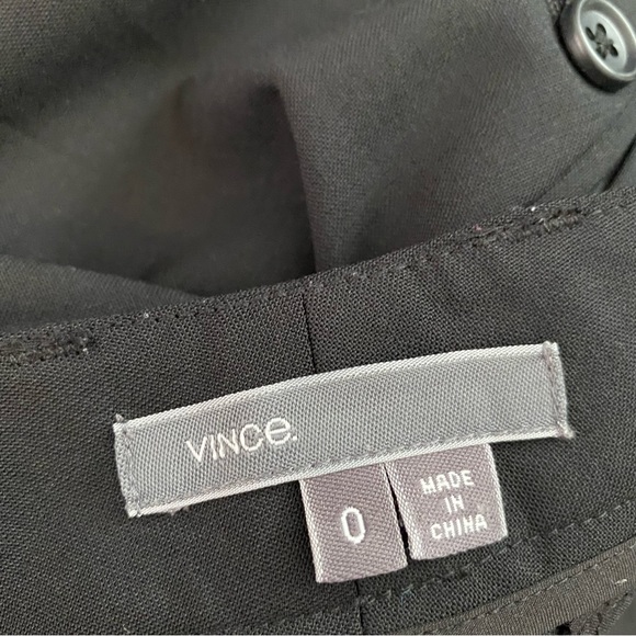Vince Black Wool Trousers - Picture 11 of 11